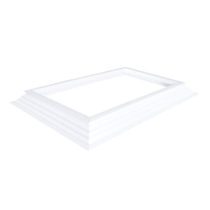 Schuine PVC-opstand 16/20X 60 x 90 cm (Dakopening = 80 x 110 cm)