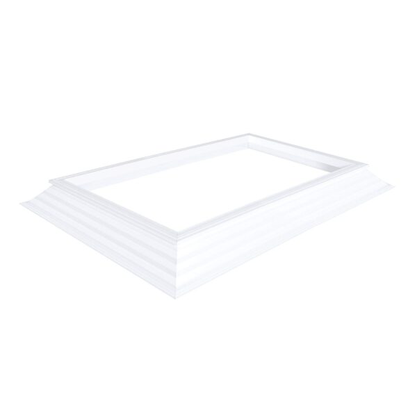 Schuine PVC-opstand 16/20X 60 x 90 cm (Dakopening = 80 x 110 cm)