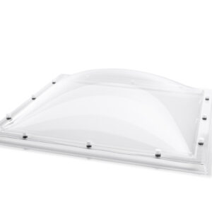 Daylite acrylaat lichtkoepel enkelwandig - opaal 60 x 60 cm