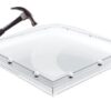 Daylite polycarbonaat lichtkoepel dubbelwandig - helder 70 x 100 cm - Afbeelding 3