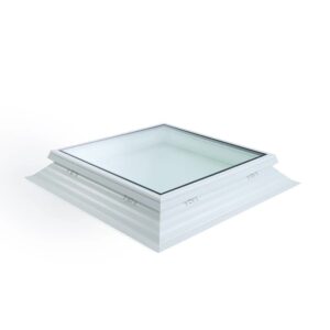 Vitria Glasdakraam 130x130 cm; vast met schuine opstand 16/20